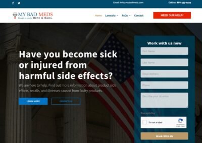My Bad Meds Attorney Website