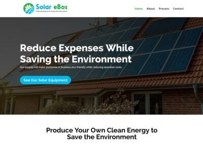 Solar Ebos Website